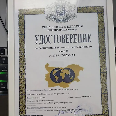наслада * Панагюрище